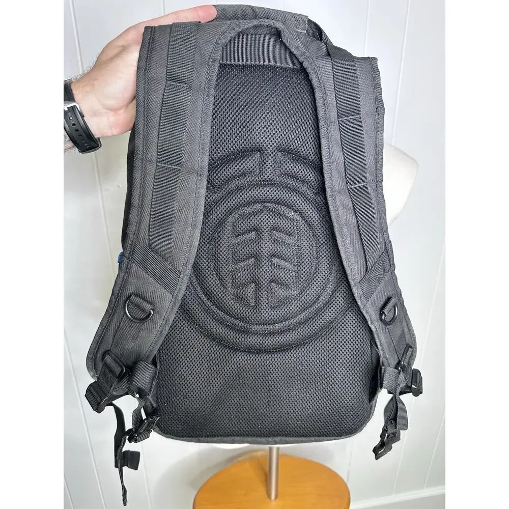 Element Mohave Backpack Black/Blue Front Buckles Y2K Style - Skateboard Street